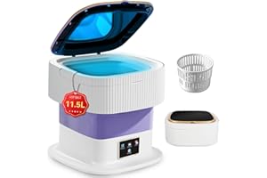 MEXMIODY Mini Washing Machine,11.5L Upgraded Large Capacity small washing machine,portable washer is suitable for socks,underwear and small clothes,portable washing machine is suitable for apartments.