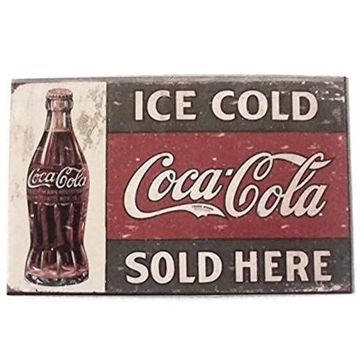 Agilidad botella de Coca Cola Ice cold Art 1 Vintage Coleccionable ...