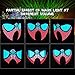Christmas Music Mask, Sound Reactive LED Mask Sound Activated for Music Festival Party and Any Festival (Spider)
