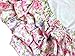 DQdq Baby Girls' Floral Print Ruffles Romper Summer Dress