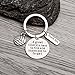 Volleyball Coach Keychain with Thank You Charm, Stainless Steel Appreciation Gift for Instructors, Engraved “A Great Coach is Hard to Find but Impossible to Forget” Pendant, End of Season Keepsake