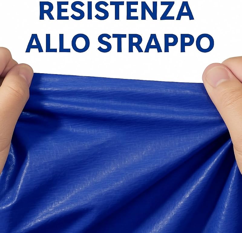 Telo Sotto Piscina Fuori Terra. Tappeto Per Giardino. Quadrata. Base Protezione. (400x400 cm)