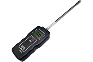 AMTAST Grain Moisture Meter Integrated Grains Moisture Tester for 9 Grains Moisture Testing Wheat, Millet, Rice, Corn, Un-husked and Husked Rice MD7821 (Test 9 kinds of Grains)
