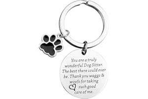 Lywjyb Birdgot Dog Sitter Keychain Dog Walker Appreciation Gift Dog Lover Gift