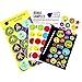 Purple Ladybug Novelty Super Reward Stickers for Teachers - 3080 Total Teacher Stickers, Combo of Emojis, Stars, and Ribbons Great Value for Parents, School, or Classroom! Plus Free Sample Pack!