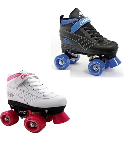 Amazon.com : Pacer ZTX Boys Roller Skates (Size J13) : Sports