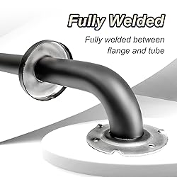 18 Inch Handicap Grab Bars, 2 Pack Stainless Steel
