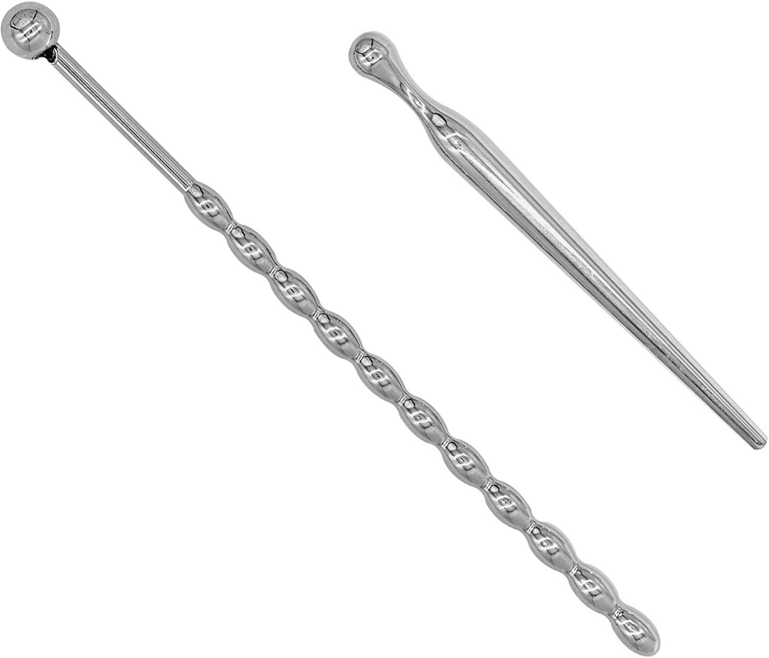 QKSC Waterproof and Durable Male Stainless Steel Sound Rods Catheters