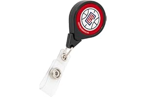Desert Cactus LA Clippers NBA Team Retractable Badge Holder Ticket Clip Reel ID