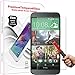 PThink 2.5D Round Edge 0.3mm Ultra-thin Tempered Glass Screen Protector for HTC One E8 with 9H Hardness/Anti-scratch/Fingerprint resistant (HTC One E8)