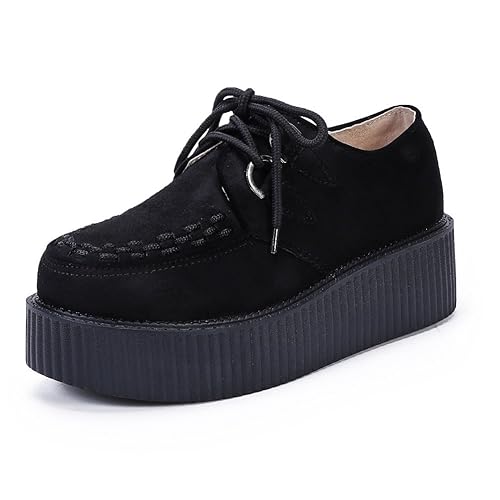 Women's Platform Oxfords