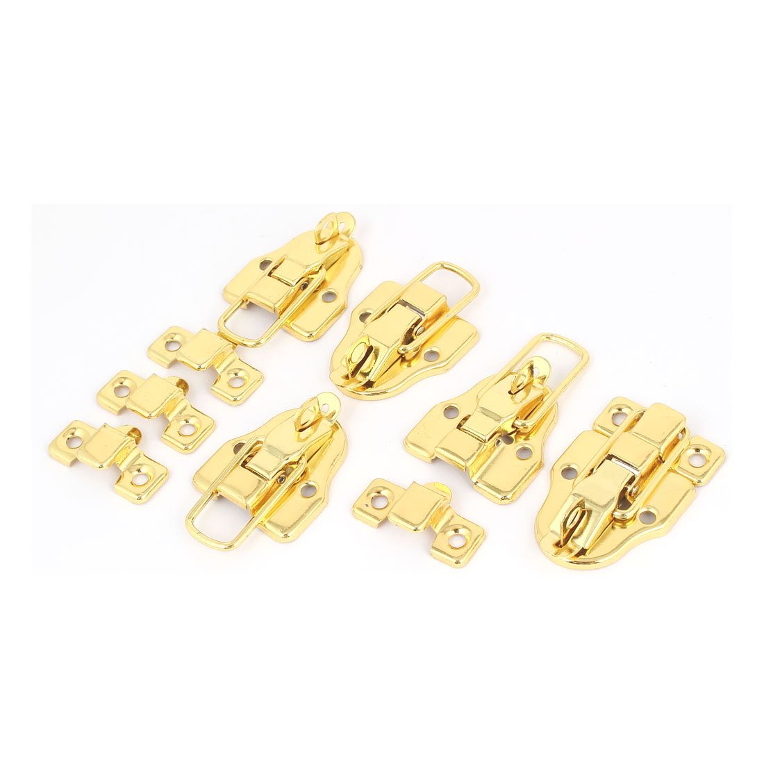 sourcingmap Chest Case Gift Box 62mm x 40mm x 16mm Toggle Latch Catch Trunk Lock 5PCS