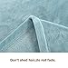 Shilucheng Luxury Fleece Blanket Super Soft and Warm Fuzzy Plush Lightweight King Couch Bed Blankets - Turquoise