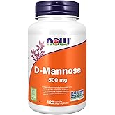 NOW D-Mannose 500mg 120vcap 120 count
