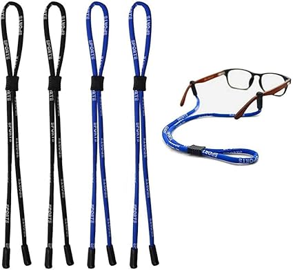 4 piezas Correa de gafas de seguridad, cuerda de ajuste ...