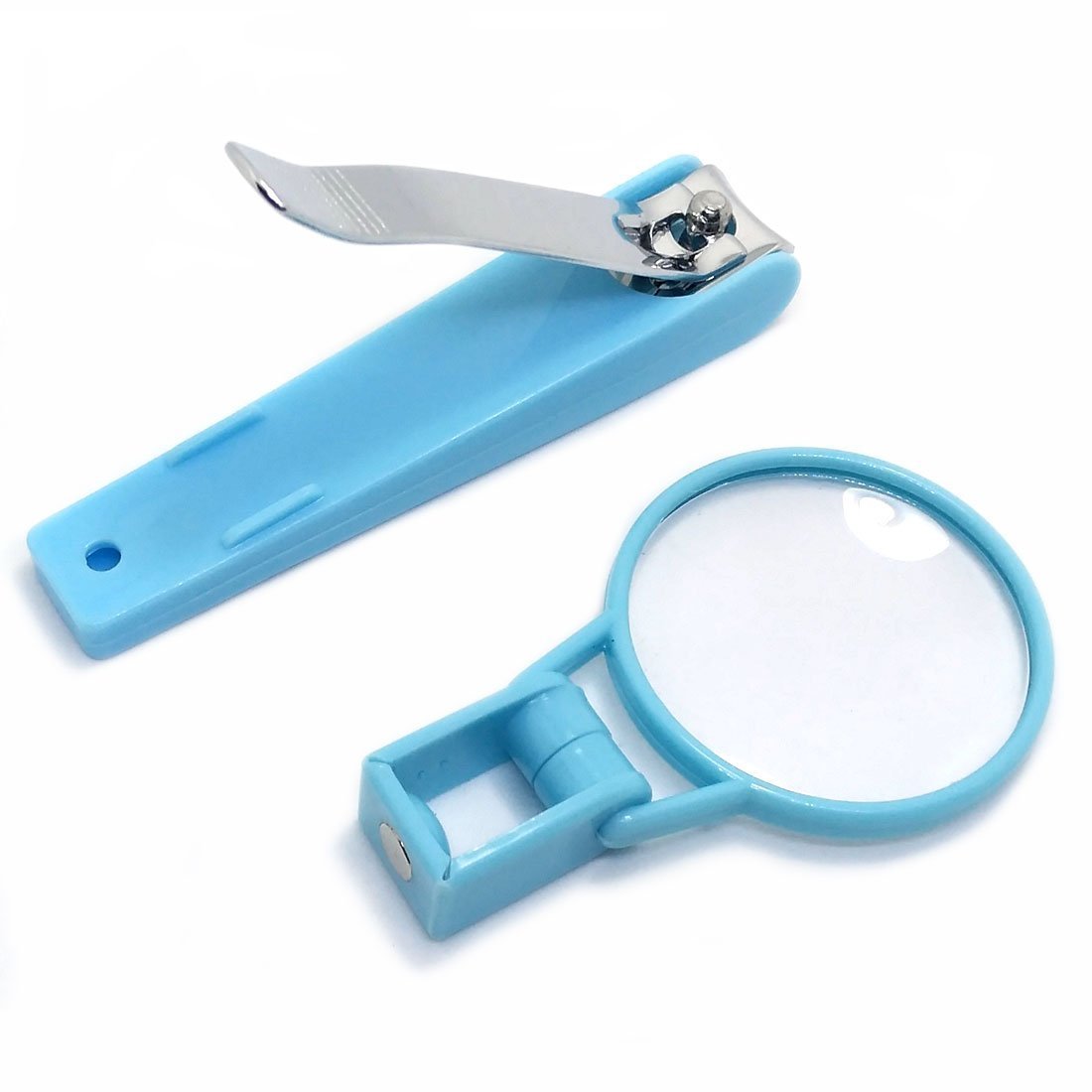 nail clipper with magnifying glass