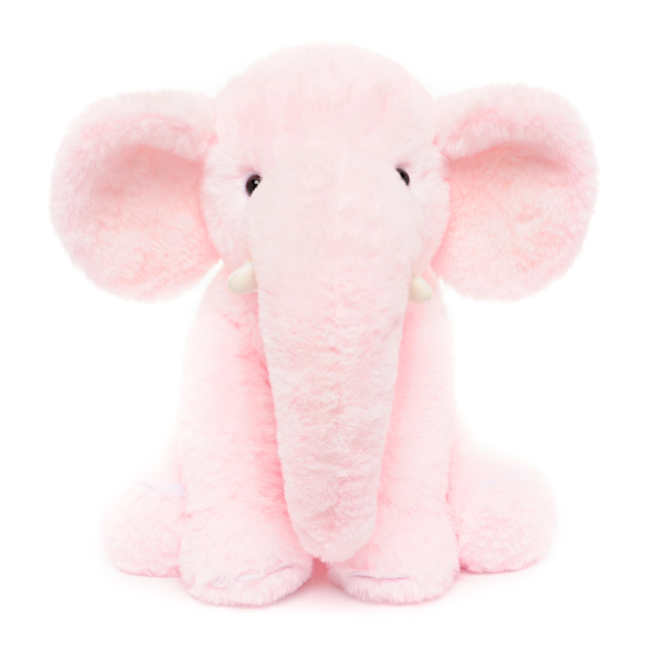 Photo 1 of WEIGEDU 13" Pink Elephant Stuffed Animal - Plush Toy for Boys, Girls, Kids, Baby Shower, Bedtime, Birthday