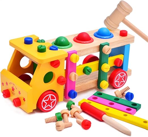 wooden developmental baby toys