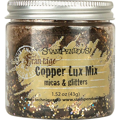 Stampendous Lux Mica and Glitter Mix, Copper