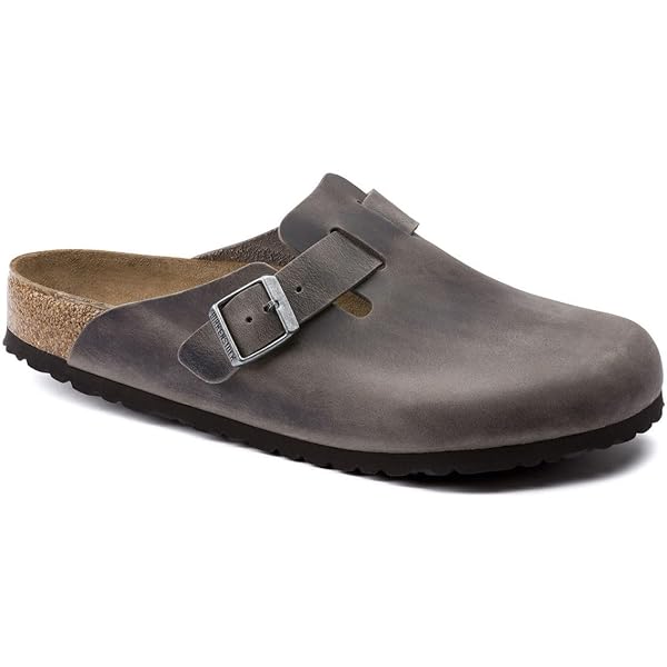 Amazon.com | Birkenstock Original Boston ESD Leather Narrow Width