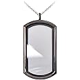 Paialco Magnetic Rectangle Glass Window Floating Locket Pendant Necklace