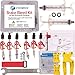 CYCOBYCO Bicycle Brake DOT Oil Bleed Kit for AVID Sram Formula Hayes Bngal Hope Quad Kingdom Promax Hydraulic Disc Tools (Set A))