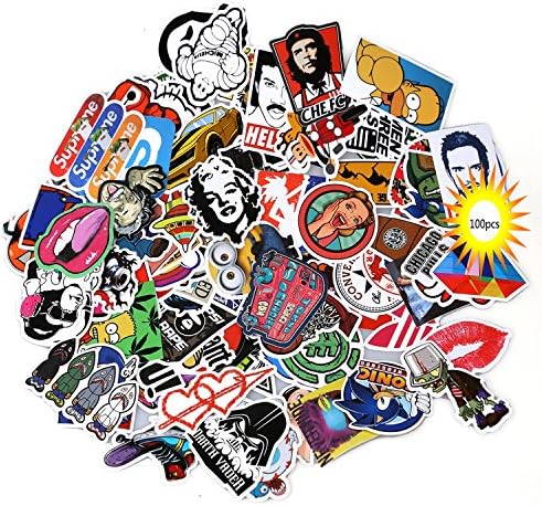 Love Sticker Pack 100-Pcs,Secret Garden Sticker Decals Vinyls for Laptop,Kids,Cars,Motorcycle,Bicycle,Skateboard Luggage,Bumper Stickers Hippie Decals Bomb Waterproof