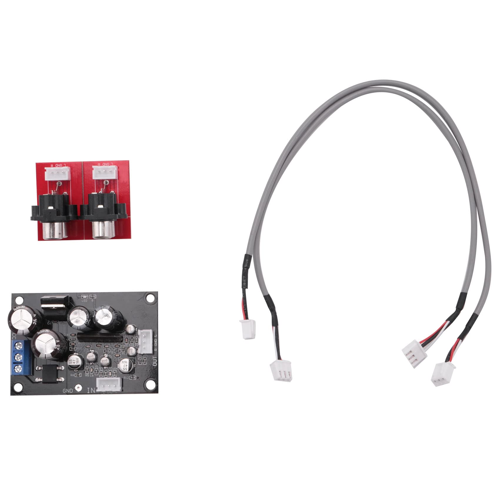 SCHNRR Vinyl Record Player Vinyl Phono Preamplifier Board MM Phono Player Amplifier Board Phonograph Amplifier F10-006