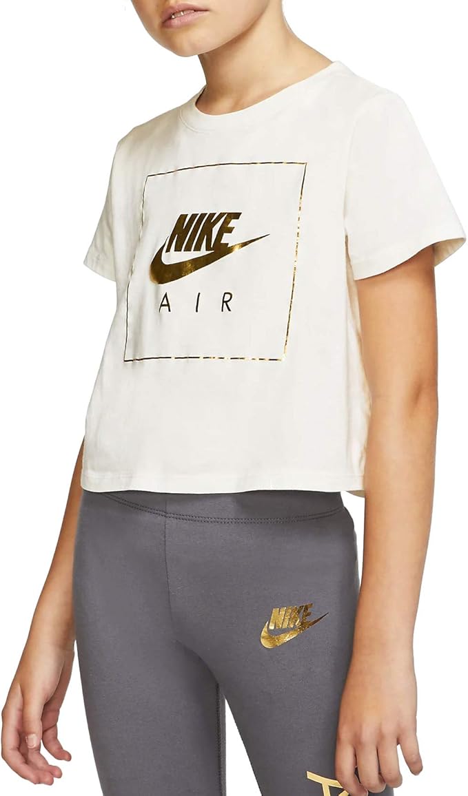 nike kids crop top