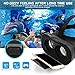 3D VR Headset Foldable, Topoint 3D VR Glasses Lightweight Portable Virtual Reality Goggles for iPhone 7/7Plus/6s/6s Plus,Smartphones in 4.7-6.0 inch(with 5 free disposable eye mask)