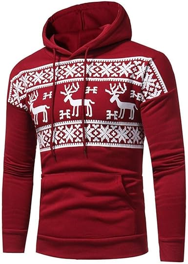 christmas hoodie mens