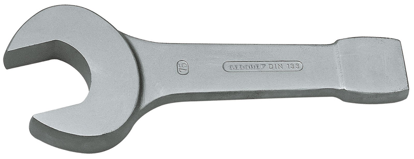 Gedore 13350 50 mm D133 Open Ended Slogging Spanner - Grey