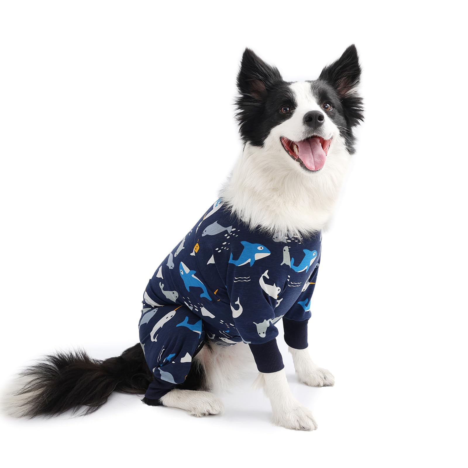Photo 1 of FEimaX Dog Recovery Suit for Large Breed Dogs Anti Licking Surgical Onesie E Collar and Cone Alternative Comfortable Post Surgery Shirt for Spay and Neuter Wound Protection
