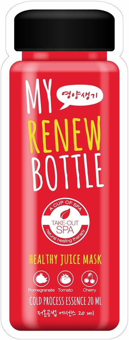 Take-Out Spa My Bottle Cellulose Sheet Mask 20pcs (Renew)