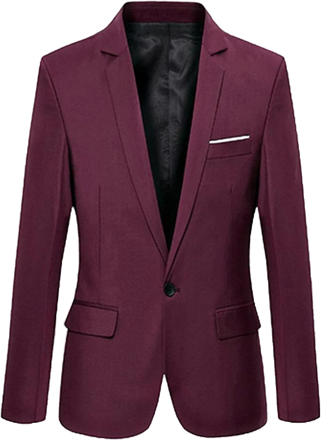 Outwear New Office Blazer Jacket Fashion Solid Mens Suit Men's Slim