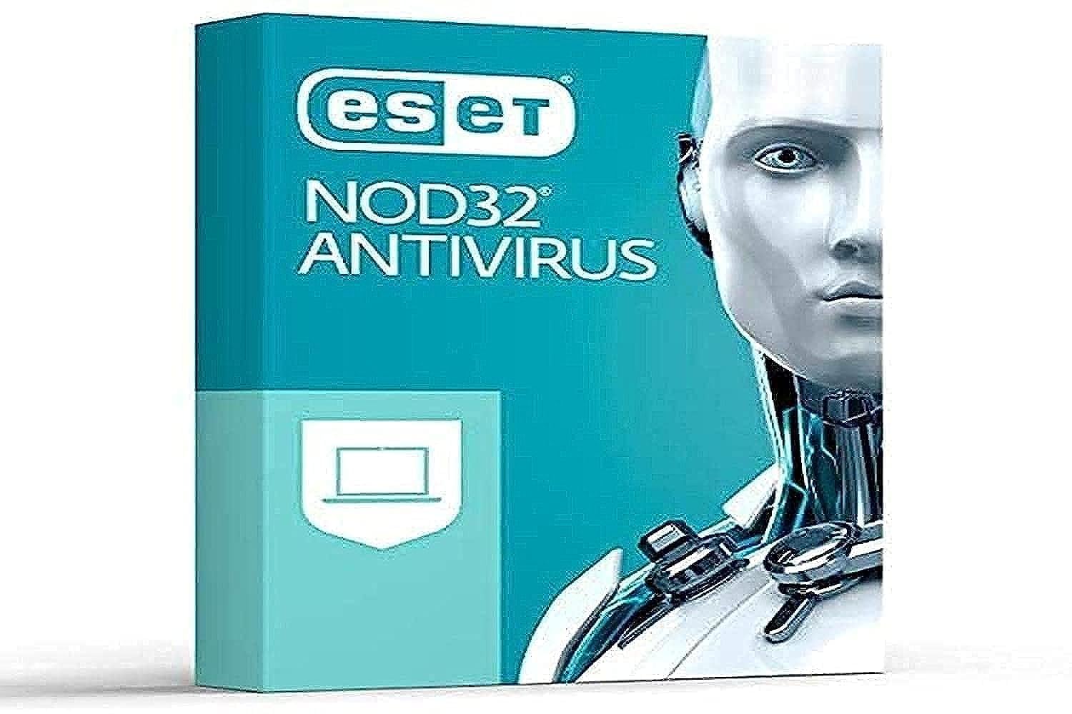 ESET NOD32 Antivirus 2 Users 1Y NEW 106T21Y-N