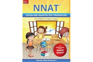 NNAT Test Prep Grade 2 Level C: NNAT3 and NNAT2 Gifted and Talented Test Preparation Book - Practice Test/Workbook for Children in Second Grade