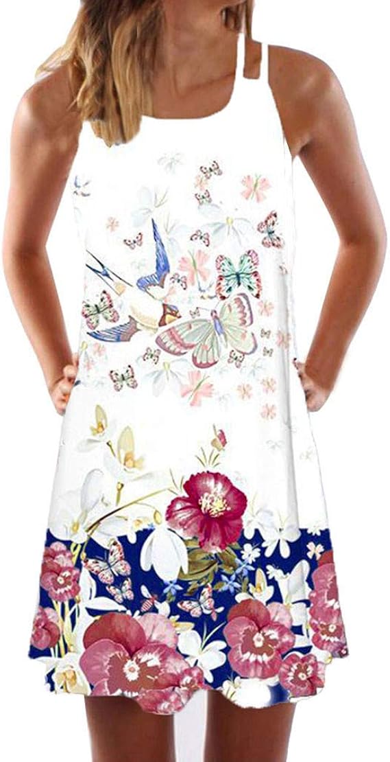 flower print sundress