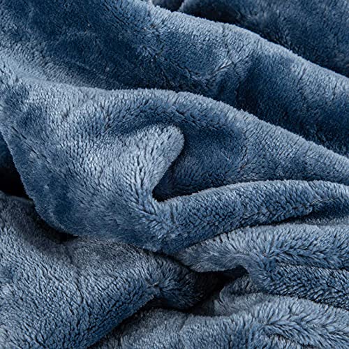 Baby Blanket or Pet Blanket, Comfy Soft Warm Blankets for Baby Girls and Boys, Dog and Cat, Plush Fleece Throw Blankets for Sofa, Couch, Travel and Camping (Grid 28\