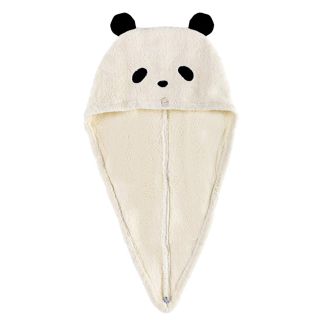 MINISO Fast Drying Hair Turban Wrap Towel Shower Cap for Girls and