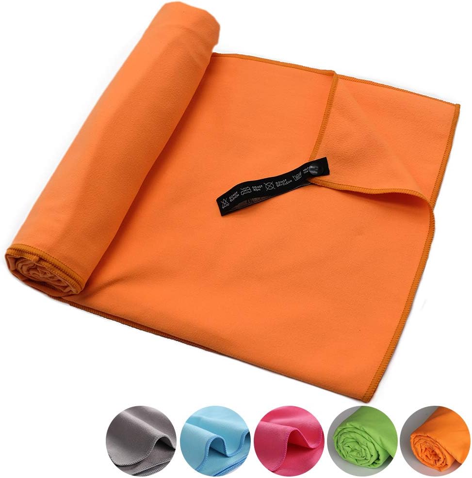 anaoo 2pcs Serviette de Plage Serviettes en Microfibre, Serviette de Sport, Séchage Rapide anaoo 2pcs Serviette de Plage Serviettes en Microfibre, Serviette de Sport, Séchage Rapide