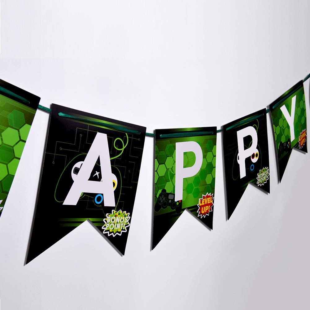 Business Industrial Video Game Happy Birthday Banner Gaming