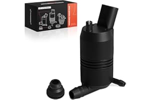 A-Premium Windshield Washer Pump Compatible with Nissan Altima 2013-2016, Sentra 2013-2019, Maxima 2016-2022 & Chevrolet & GM