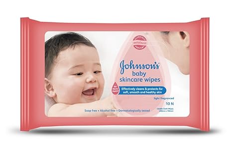 johnson baby face wipes