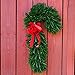 Christmas Metal Candy Cane Shaped Wreath Frames Pack of 6