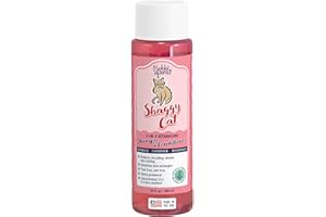 Bobbi Panter Cat Shampoo and Conditioner - Made in USA - All Natural 2-in-1 Formula for Reducing Shedding, Dander, Matting - Concentrated 10:1 for Professional Groomers - Watermelon Scent, 13 Oz