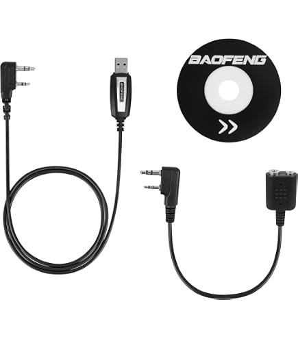 BAOFENG Cable De Programación USB, Cable De Datos De 10 Piezas Para