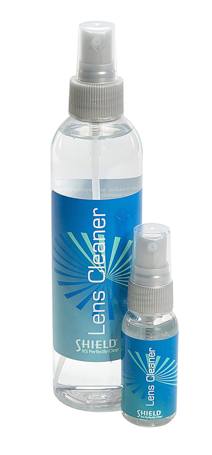 Shield Lens Cleaner Combo, 8 oz/1 oz Industrial