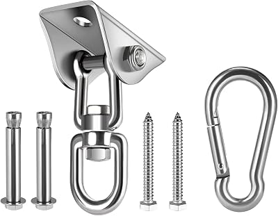 HOMPER Heavy Duty Swing Hangers 450KG 304 Stainless Steel 360° Rotating