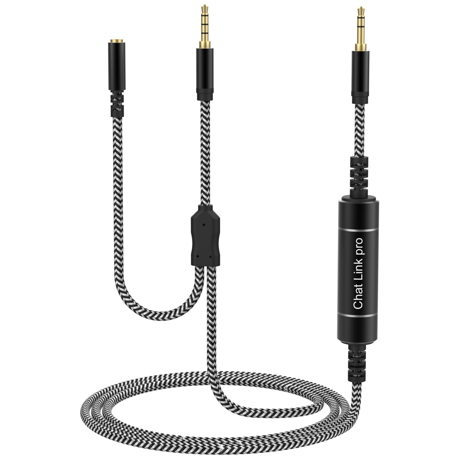 Gneinour Chat Link Pro Cable Compatible with Elgato HD60 S, HD60 X, HD60S Plus, HD60 Pro Capture Card for Nintendo Switch, PS5, PS4, Xbox One, PC, 8.8ft